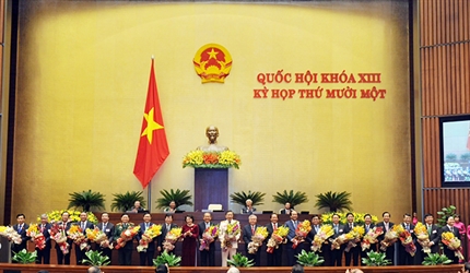 Các thành viên mới của Chính phủ ra mắt